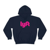 Driver Delivery Hoodie - New Logo Lyft, Lyft, Ride Share Hooded Sweatshirt - Unisex Heavy Blend Hoodie