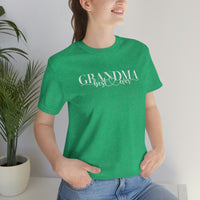 Grandma Bella Canvas Unisex Jersey Short Sleeve Tee