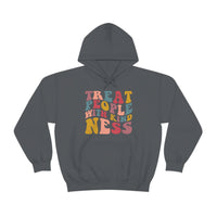 Treat People With Kindness Hooded Sweatshirt - Unisex Heavy Blend Hoodie