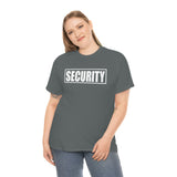 Security Front & Back Printed T Shirt - Bouncer Event Staff Uniform T-Shirt, Security Shirt, Security T Shirt, Bouncer Shirt, Staff T Shirt