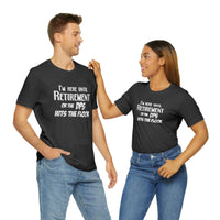 Until Retirement Bella Canvas Unisex T Shirt - United States Postal Worker Postal Wear Post Office Postal Shirt