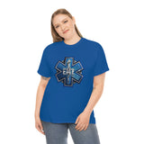 Star Of Life EMT - EMS Medic Firefighter Ambulance Doctor Nurse RN Emergency First Responder Shirt - Heavy Cotton Unisex T Shirt