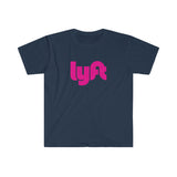 Driver Delivery Softstyle T Shirt - New Lyft Logo, Lyft, Ride Share Shirt - Unisex Softstyle T-Shirt