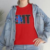 EMT T Shirt - Paramedic EMS Medic Firefighter Ambulance Doctor Nurse RN Emergency First Responder - Heavy Cotton Unisex