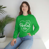 Postal Life - Sweatshirt - United States Postal Worker Postal Wear Post Office Postal - Unisex Crewneck Sweatshirt