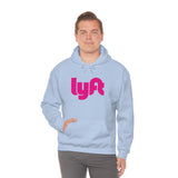 Driver Delivery Hoodie - New Logo Lyft, Lyft, Ride Share Hooded Sweatshirt - Unisex Heavy Blend Hoodie