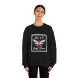 Breast Cancer Sweatshirt - United States Postal Worker Postal Wear Post Office Postal - Unisex Crewneck Sweatshirt