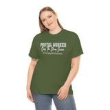 Postal Worker No Crying Shirt - United States Postal Worker Postal Wear Post Office Postal Shirt - Heavy Cotton Unisex