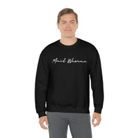 Mail Woman Sweatshirt - United States Postal Service Worker Postal Wear Post Office Postal Mail Lady - Unisex Crewneck Sweatshirt