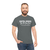 Postal Worker No Crying Shirt - United States Postal Worker Postal Wear Post Office Postal Shirt - Heavy Cotton Unisex