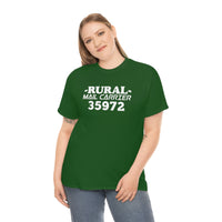 Custom Rural Carrier Zip Code Shirt - United States Postal Service Worker Postal Wear Post Office Postal Shirt - Heavy Cotton Unisex