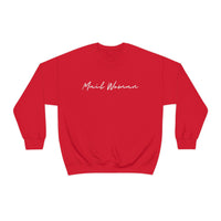 Mail Woman Sweatshirt - United States Postal Service Worker Postal Wear Post Office Postal Mail Lady - Unisex Crewneck Sweatshirt