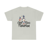 God Bless America T shirt - America Shirt, 4th Of July, Independence Day, Cute Amercia Shirt, Memorial Day, Christian - T Shirt Unisex