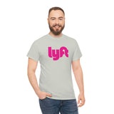 Driver Delivery T Shirt - New Lyft Logo, Lyft, Ride Share Shirt - Short Sleeve Unisex Tees - Heavy Cotton