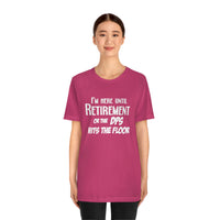 Until Retirement Bella Canvas Unisex T Shirt - United States Postal Worker Postal Wear Post Office Postal Shirt