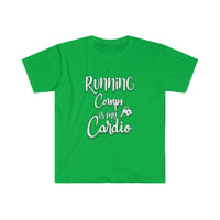 Running Comps is my Cardio T Shirt - Realtor Shirt Home Girl Shirt Real Estate T Shirt - Unisex Softstyle T-Shirt