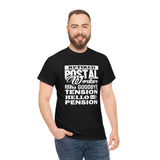 Retired Postal Worker Goodbye Shirt - United States Postal Worker Postal Wear Post Office Postal Shirt - Heavy Cotton Unisex