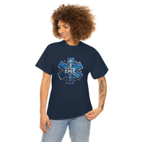 Star Of Life EMT - EMS Medic Firefighter Ambulance Doctor Nurse RN Emergency First Responder Shirt - Heavy Cotton Unisex T Shirt