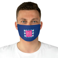 Back & Body Hurts Plaid - Fabric Face Mask