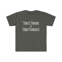 Thick Thighs T Shirt - Funny Shirt Unisex Softstyle T-Shirt