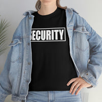 Security Front & Back Printed T Shirt - Bouncer Event Staff Uniform T-Shirt, Security Shirt, Security T Shirt, Bouncer Shirt, Staff T Shirt