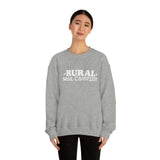 Rural Mail Carrier Sweatshirt - United States Postal Worker Postal Wear Post Office Postal - Unisex Crewneck Sweatshirt