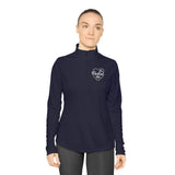 Postal Life Ladies Quarter-Zip Pullover - United States Postal Worker Shirt Postal Wear Post Office Postal Shirt