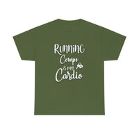 Running Comps is my Cardio T Shirt - Realtor Shirt Home Girl Shirt Real Estate T Shirt - Short Sleeve Unisex Jersey