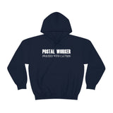 Postal Worker Caution Hoodie - United States Postal Worker Postal Wear Post Office Shirt Postal Shirt Unisex