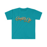 Country Life Softstyle T-Shirt - Graphic Tees For Women Men Country Shirt Farmhouse Country T Shirt