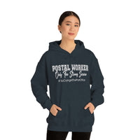 Postal Worker No Crying - Hoodie - United States Postal Worker Postal Wear Post Office Shirt Postal Shirt Unisex