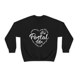 Postal Life - Sweatshirt - United States Postal Worker Postal Wear Post Office Postal - Unisex Crewneck Sweatshirt