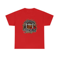 Touchdown Season Football T Shirt - 100% Cotton Short Sleeve Unisex T-Shirt