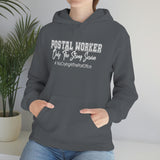 Postal Worker No Crying - Hoodie - United States Postal Worker Postal Wear Post Office Shirt Postal Shirt Unisex