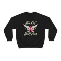 Breast Cancer Sweatshirt w - United States Postal Worker Postal Wear Post Office Postal - Unisex Crewneck Sweatshirt