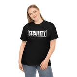 Security Front & Back Printed T Shirt - Bouncer Event Staff Uniform T-Shirt, Security Shirt, Security T Shirt, Bouncer Shirt, Staff T Shirt