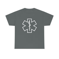 Star of Life - Paramedic EMT EMS Medic Firefighter Ambulance Doctor Nurse RN Emergency First Responder Shirt - Heavy Cotton Unisex