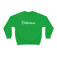 Postwoman Sweatshirt - United States Postal Worker Postal Wear Post Office Postal Mail Lady - Unisex Crewneck Sweatshirt