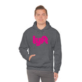 Driver Delivery Hoodie - New Logo Lyft, Lyft, Ride Share Hooded Sweatshirt - Unisex Heavy Blend Hoodie