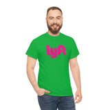 Driver Delivery T Shirt - New Lyft Logo, Lyft, Ride Share Shirt - Short Sleeve Unisex Tees - Heavy Cotton