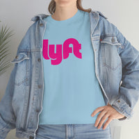 Driver Delivery T Shirt - New Lyft Logo, Lyft, Ride Share Shirt - Short Sleeve Unisex Tees - Heavy Cotton