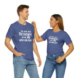 Until Retirement Bella Canvas Unisex T Shirt - United States Postal Worker Postal Wear Post Office Postal Shirt