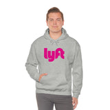 Driver Delivery Hoodie - New Logo Lyft, Lyft, Ride Share Hooded Sweatshirt - Unisex Heavy Blend Hoodie