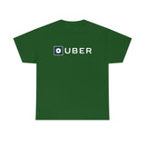 Driver Delivery T Shirt - New Logo Uber, Ride Share Shirt - Short Sleeve Unisex Tees - Heavy Cotton