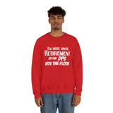 Until Retirement Shirt - United States Postal Worker Postal Wear Post Office Postal - Unisex Crewneck Sweatshirt