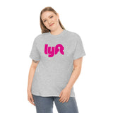 Driver Delivery T Shirt - New Lyft Logo, Lyft, Ride Share Shirt - Short Sleeve Unisex Tees - Heavy Cotton