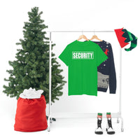 Security Front & Back Printed T Shirt - Bouncer Event Staff Uniform T-Shirt, Security Shirt, Security T Shirt, Bouncer Shirt, Staff T Shirt