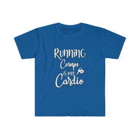 Running Comps is my Cardio T Shirt - Realtor Shirt Home Girl Shirt Real Estate T Shirt - Unisex Softstyle T-Shirt