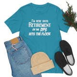 Until Retirement Bella Canvas Unisex T Shirt - United States Postal Worker Postal Wear Post Office Postal Shirt