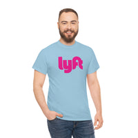 Driver Delivery T Shirt - New Lyft Logo, Lyft, Ride Share Shirt - Short Sleeve Unisex Tees - Heavy Cotton